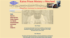 Desktop Screenshot of marylandkairos.org